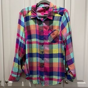 Torrid Plaid Flannel Shirt